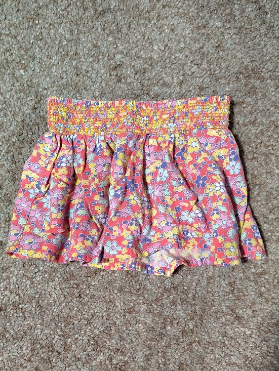 Genuine Kids From Oshkosh Other - Girls Floral Pink Elastic Waist Skort